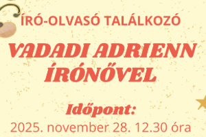 r - olvas tallkoz Vadadi Adrienn rnvel